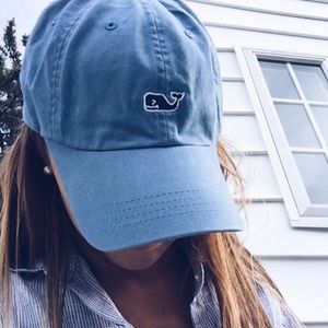 vineyard vines blue whale baseball hat
